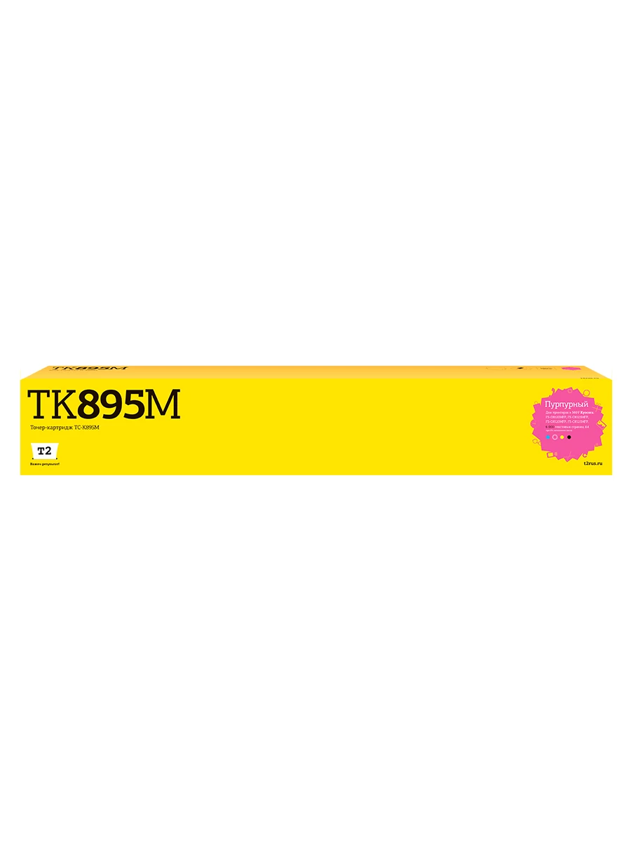 Картридж лазерный T2 TC-K895M (6000 стр., пурпурный)