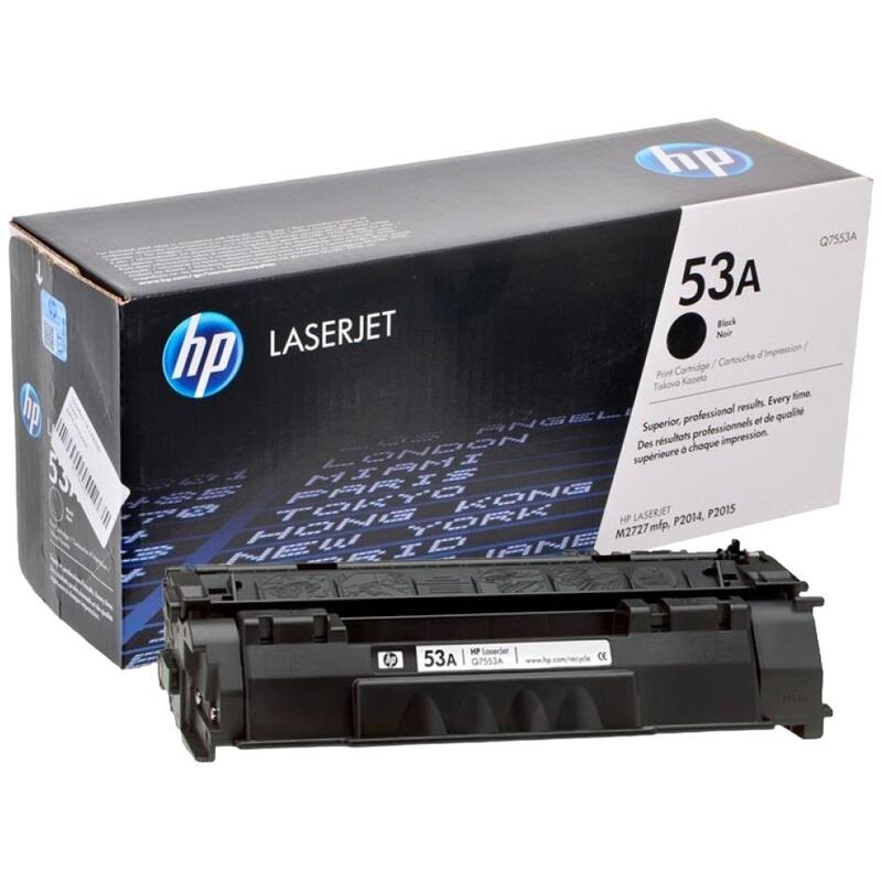 Картридж HP Q7553A - НТВ-1 для LaserJet P2015  черный  (3 000 стр.)