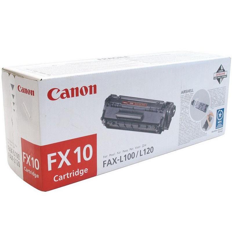 Оригинальный картридж Canon FX-10 0263B002 черный (2 500 стр.) для Canon PC-D440, PC-D450, Canon i-SENSYS FAX-L95, FAX-L100, FAX-L120, FAX-L140, FAX-L160, MF4010, MF4018, MF4120, MF4140, MF4150, MF4270, MF4320, MF4330, MF4340, MF4350, MF4370, MF4380, MF46