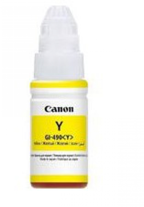 Оригинальные чернила Canon GI-490Y желтый (70 мл.)