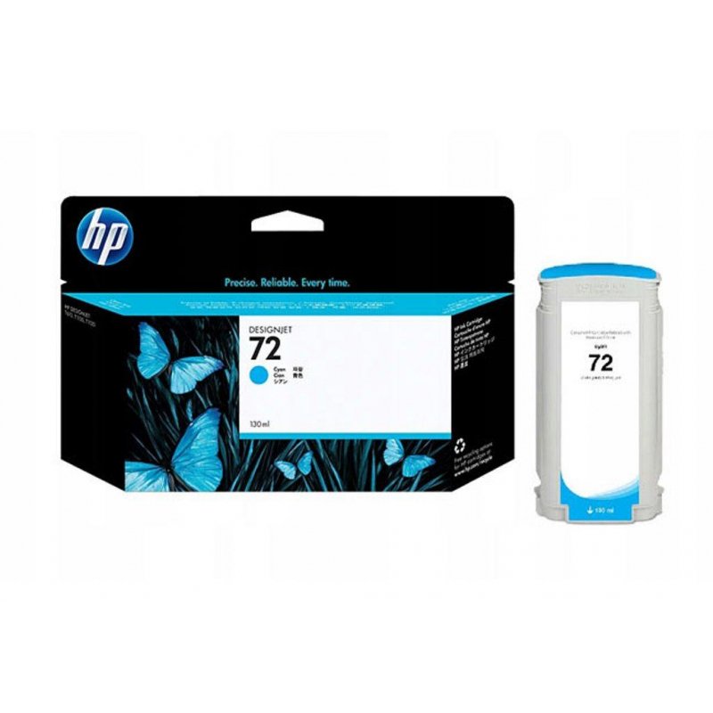 Оригинальный струйный картриджи HP 72 (C9371A) (130 мл, Голубой)