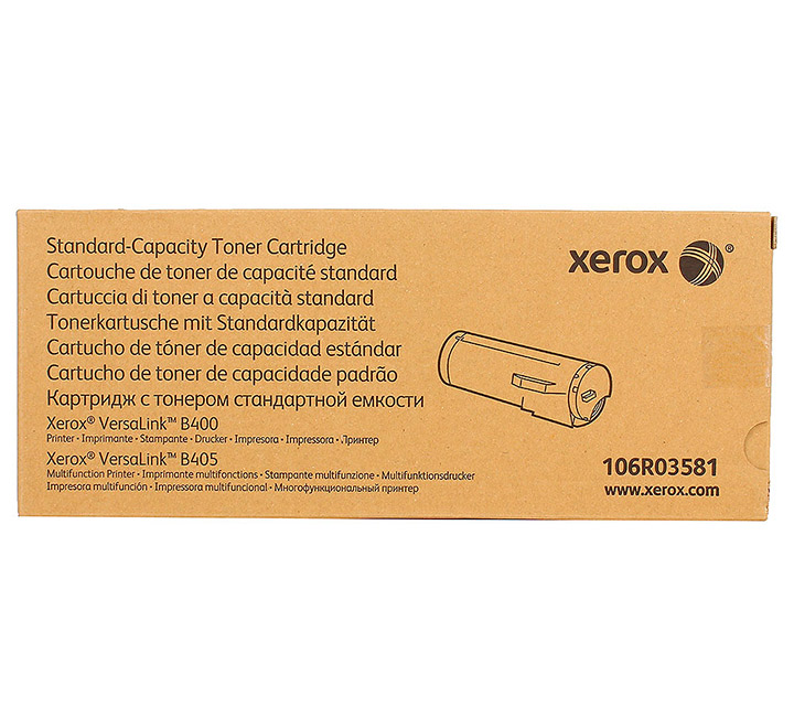 Оригинальный тонер-картридж Xerox 106R03581 черный (5.9K) для Xerox VL B400/B405