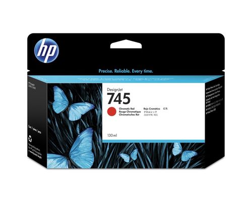 Оригинальный картридж HP 745 F9K00A красный (130 мл.)