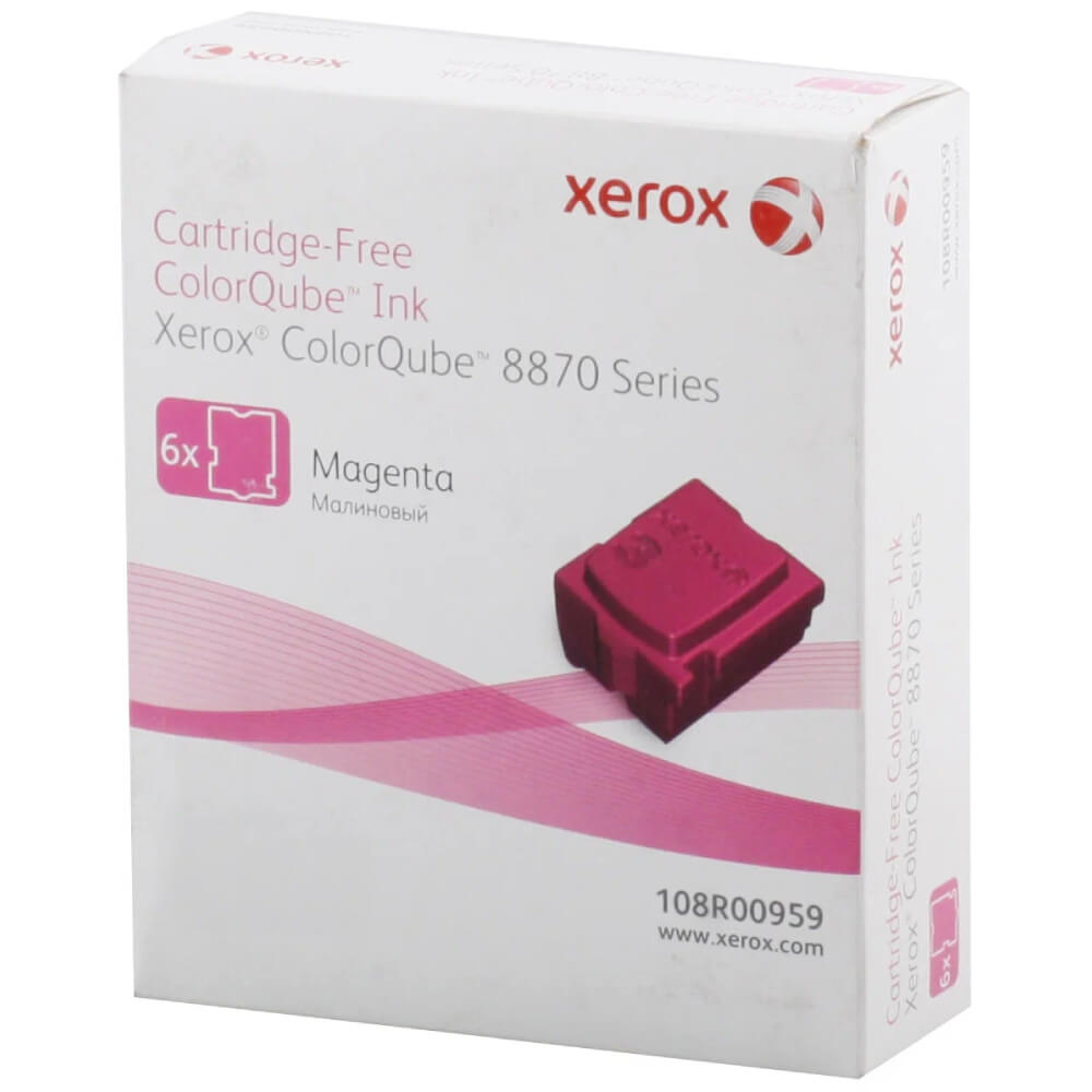 Оригинальный чернила Xerox 108R00959 пурпурные (6x2,88K) для Xerox ColorQube 8870