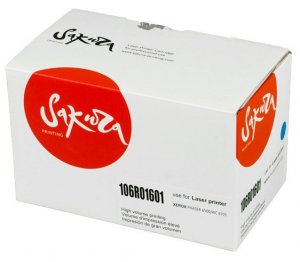 Совместимый картридж лазерный Sakura 106R01601 (SA106R01601) для XEROX, голубой, 2500 стр.