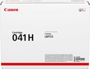 Оригинальный лазерный картридж Canon 041H BK (0453C002) увеличенной емкости чёрный 20 000 стр.