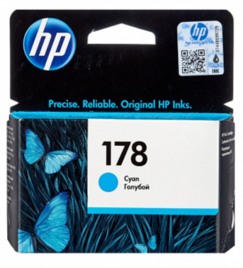 (Спец условия) Оригинальный струйный картридж HP CB318HE (300 стр., голубой)