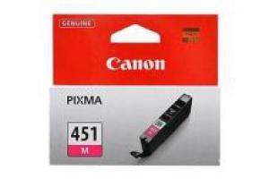 Оригинальный картридж CANON CLI-451M (319 стр., пурпурный)