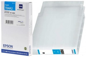 Оригинальный картридж Epson C13T04A C13T04A240 (8000 стр., синий)