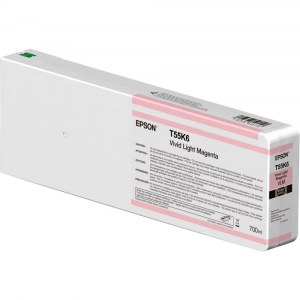 Оригинальный картридж Epson C13T55K600 (700 мл., пурпурный)