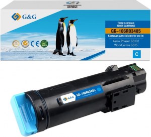 Картридж лазерный G&G GG-106R03485 (2400 стр., голубой)