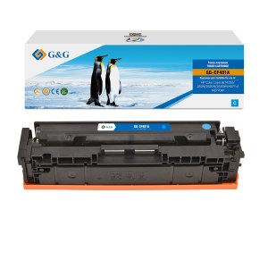 Картридж лазерный G&G GG-CF401A (1400 стр., голубой)