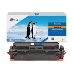Картридж лазерный G&G GG-CF412X (5000 стр., жёлтый)
