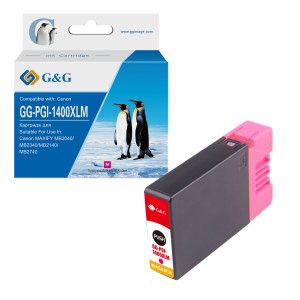 Картридж струйный G&G GG-PGI-1400XLM (12 мл., пурпурный)