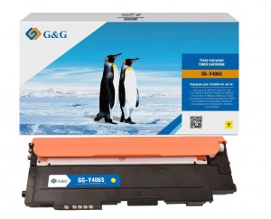 Картридж лазерный G&G GG-Y406S (1000 стр., жёлтый)