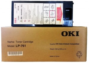 Оригинальный картридж OKI LP-761 (1600п.м., черный)
