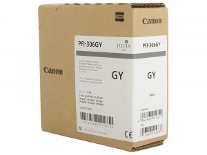 Оригинальный картридж Canon PFI-306GY 6666B001 (330 мл., серый)
