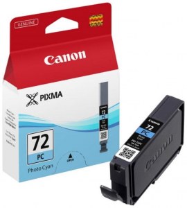 Оригинальный картридж Canon PGI-72PC 6407B001 (351 стр., голубой)
