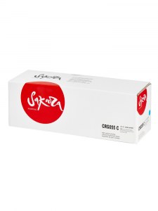 Картридж лазерный Sakura SACRG055C (2100 стр., голубой)