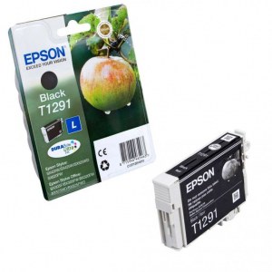 Оригинальный картридж Epson T1291 C13T12914012 (435 стр., черный)