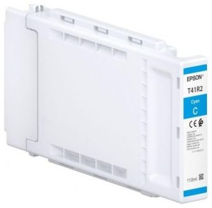Оригинальный картридж Epson T41R C13T41R240 (110 мл., голубой)
