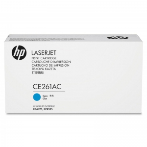 Оригинальный лазерный картридж  HP 648A CE261AC (11000 стр., голубой)
