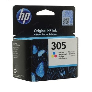 Оригинальный картридж HP 305 3YM60AE струйный трёхцветный (100 стр)
