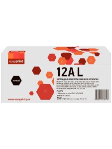 12AL Картридж EasyPrint LH-Q2612AL для HP LJ1010/1015/1020 (3000 стр.)