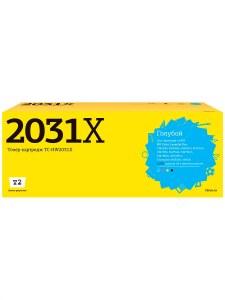 Картридж лазерный T2 TC-HW2031X (6000 стр., голубой)