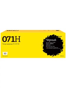 Картридж лазерный T2 TC-C071H (2500 стр., черный)