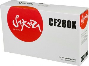 Совместимый картридж SAKURA CF280X (6900 стр., чёрный)
